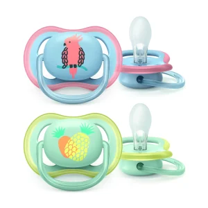 Philips Avent 2 chupetes ultra air 0-6 meses NIÑO