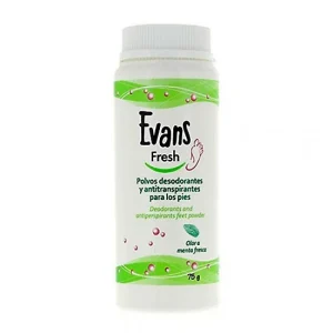 Evans Fresh Polvos Pédicos 75 G