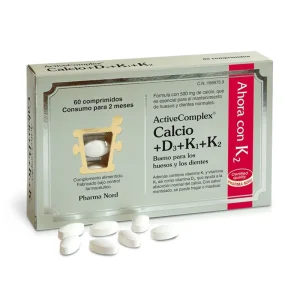 Active Complex Calcio+D3+K 60 Cápsulas