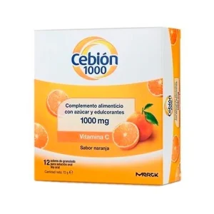 Cebion 1000 Mg Granulado 12 Sobres