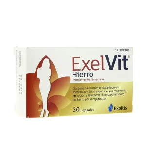 Exelvit Hierro 30 Cápsulas