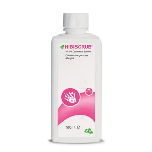 Hibiscrub 40 mg/ml solución tópica 500 ml