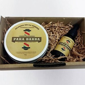 Pack barba: aceite y jabón en lata