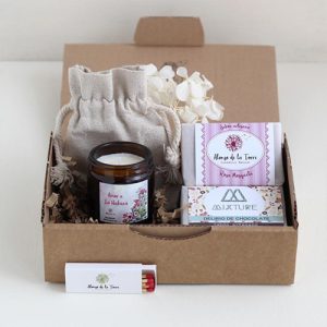 Pack jabones con vela